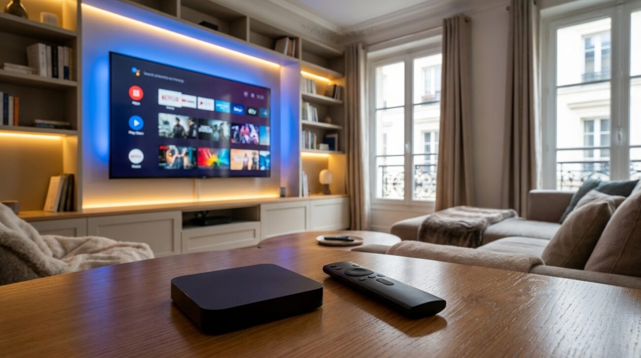 IPTV Android TV France avec abonnement Premier IPTV
